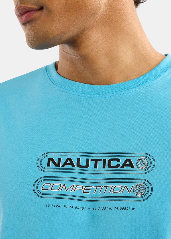 Nautica Competition Inver T-Shirt - Aruba Blue