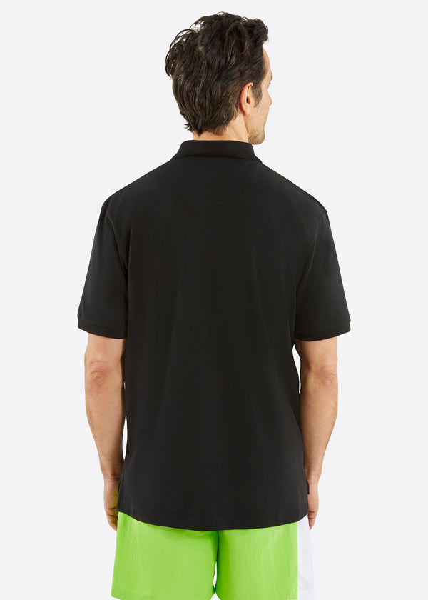 Nautica Competition Joffre Polo Shirt - Black