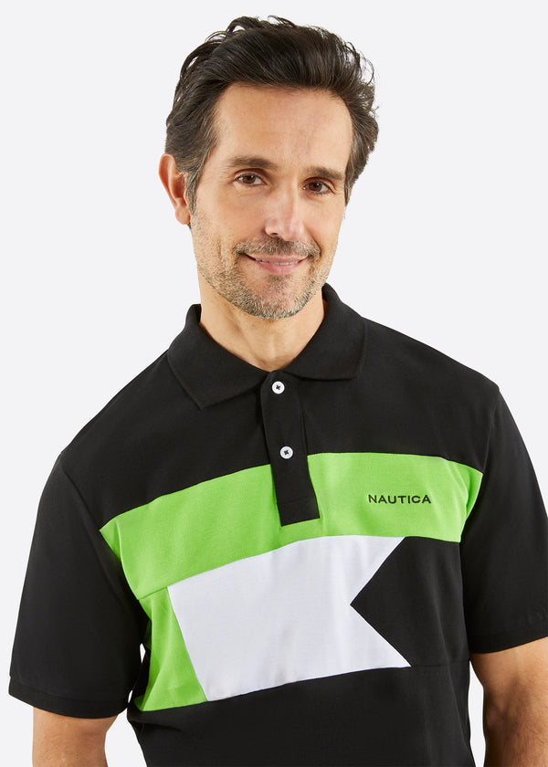 Nautica Competition Joffre Polo Shirt - Black