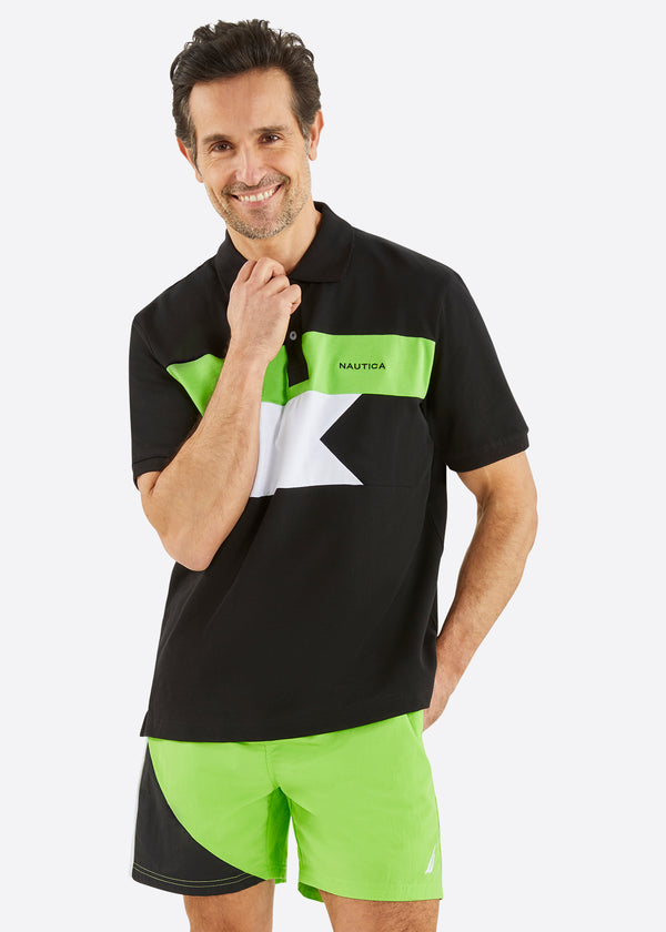 nautica competition Joffre Polo Shirt - Black