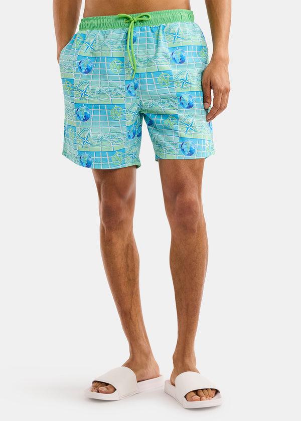 nautica competition Kayron 6" Swim Short - Multi