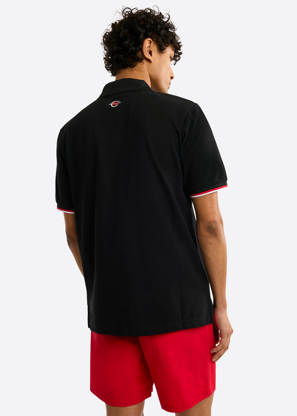 Nautica Competition Kenny Polo Shirt - Black