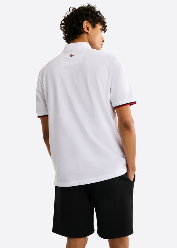 Nautica Competition Kenny Polo Shirt - White