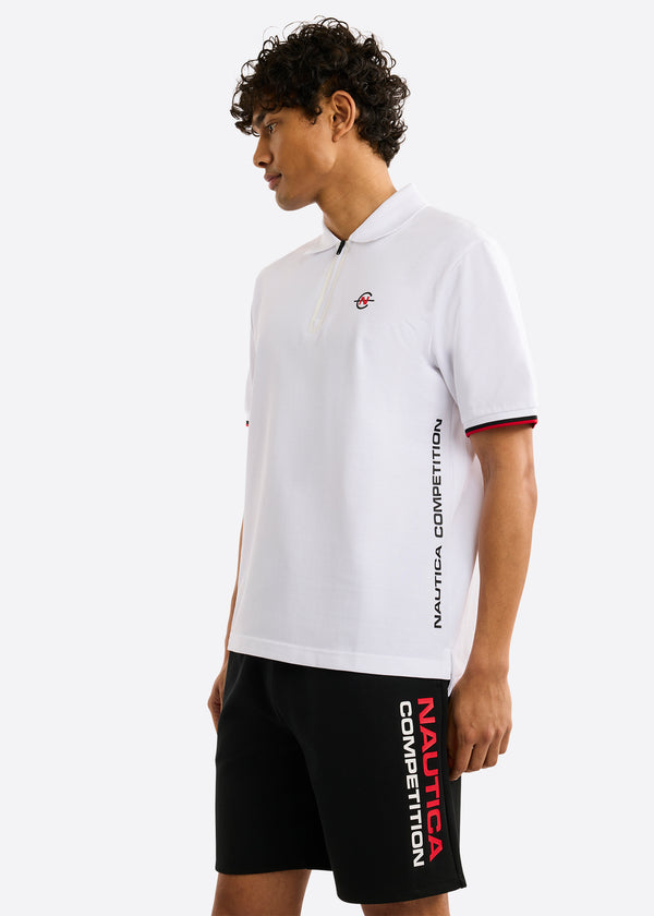 nautica competition Kenny Polo Shirt - White