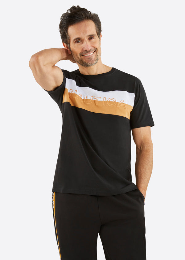 nautica competition Kiran T-Shirt - Black
