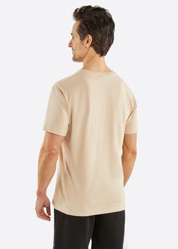 Nautica Competition Kiran T-Shirt - Taupe