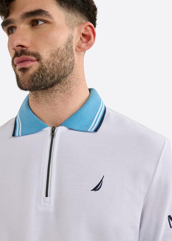 Nautica Competition Knowle Polo Shirt - White