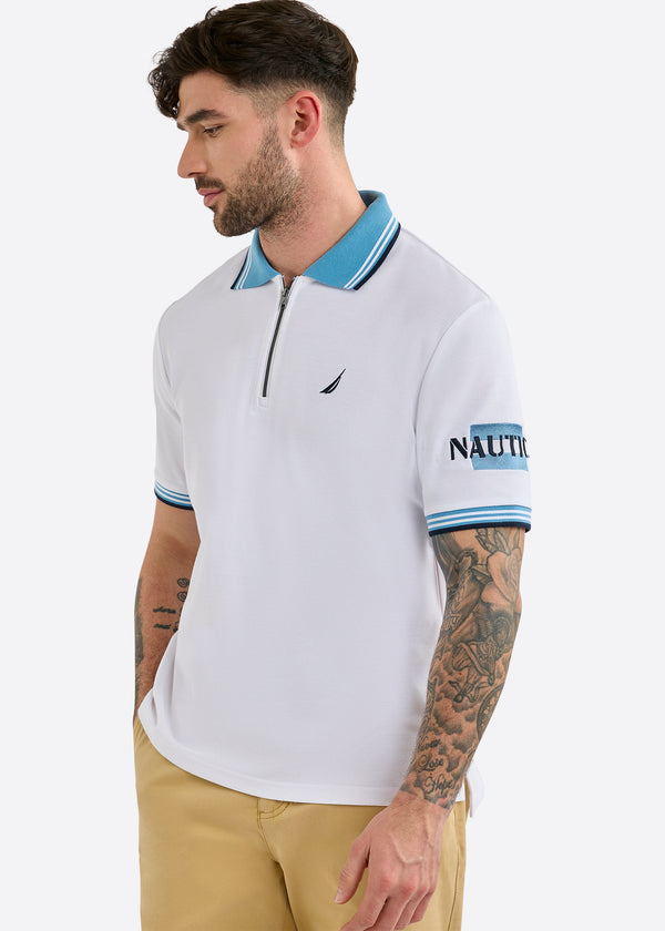 nautica competition Knowle Polo Shirt - White