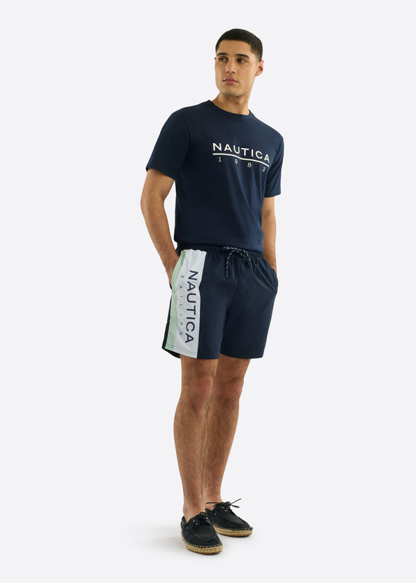 Nautica Competition Knox 2 6" Swim Shorts - Dark Navy