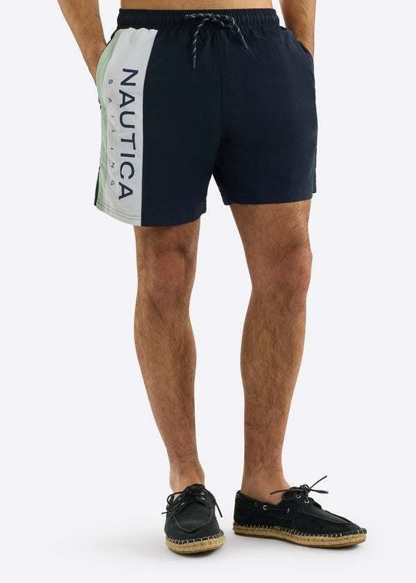 nautica competition Knox 2 6" Swim Shorts - Dark Navy