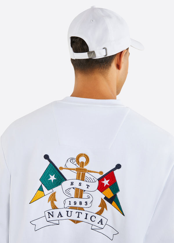 Nautica Competition Largo Strapback Cap - White