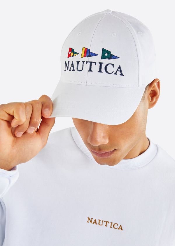 Nautica Competition Largo Strapback Cap - White