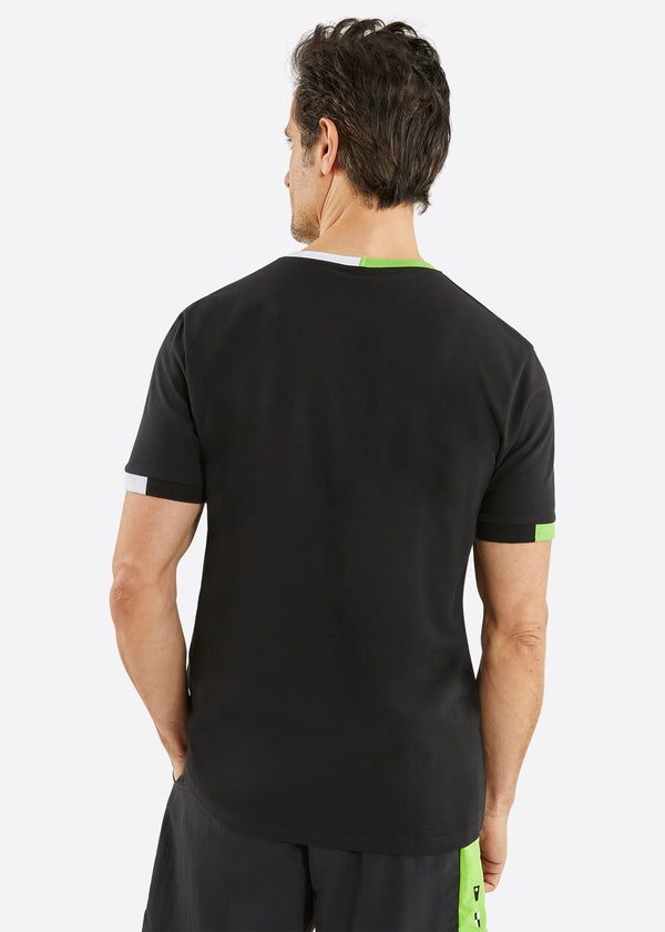 Nautica Competition Lathum T-Shirt - Black