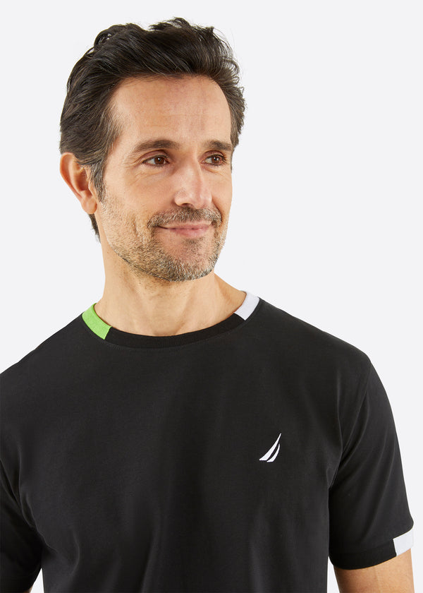 Nautica Competition Lathum T-Shirt - Black