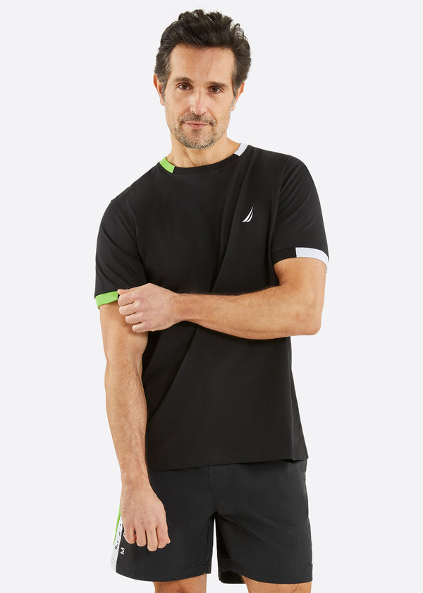 nautica competition Lathum T-Shirt - Black