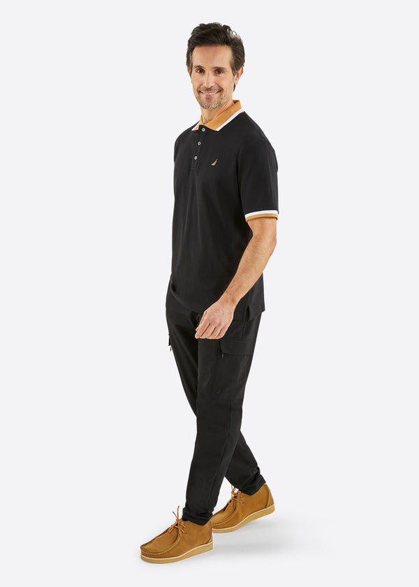 Nautica Competition Latok Polo Shirt - Black