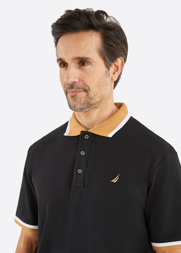 Nautica Competition Latok Polo Shirt - Black