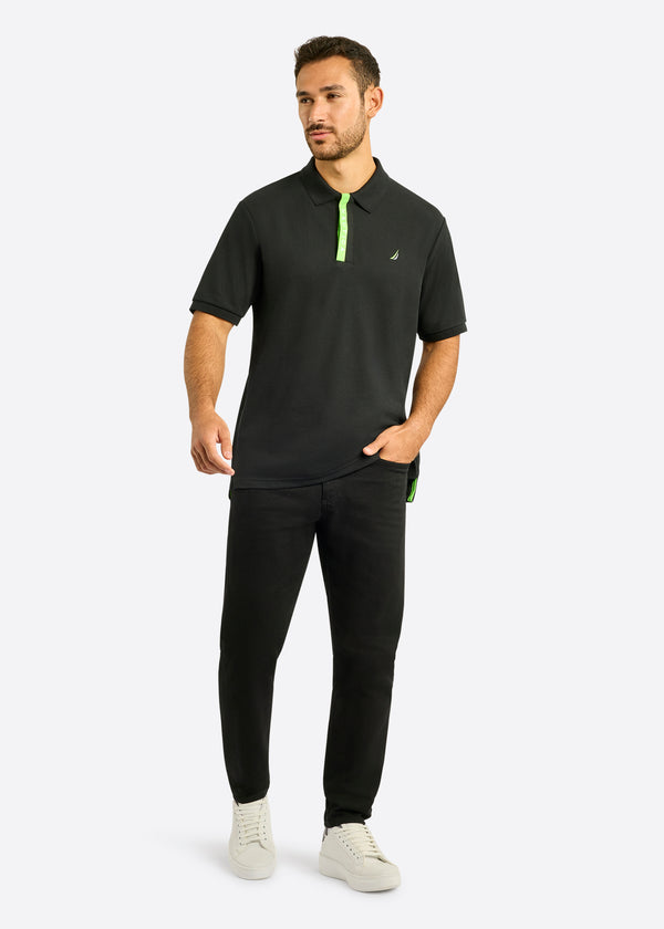 Nautica Competition Linford Polo Shirt - Black