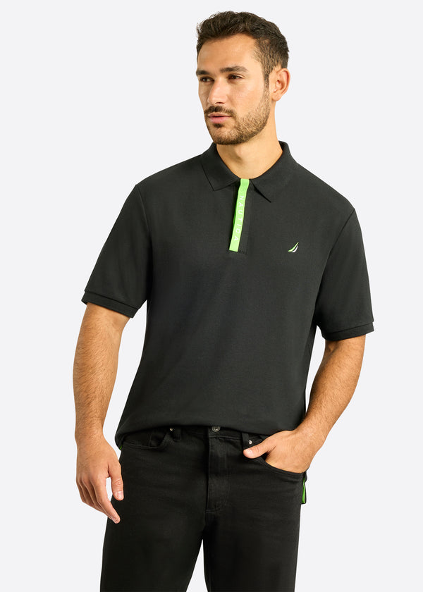 nautica competition Linford Polo Shirt - Black