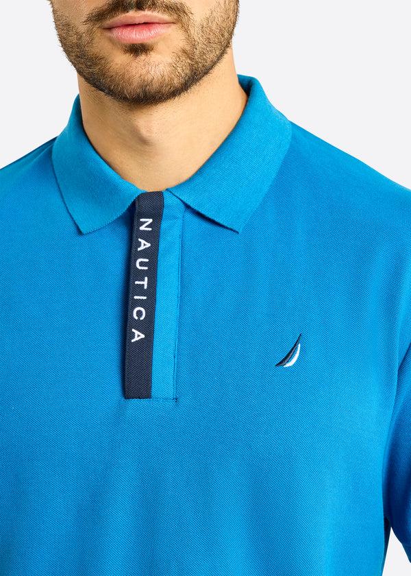 Nautica Competition Linford Polo Shirt - Blue