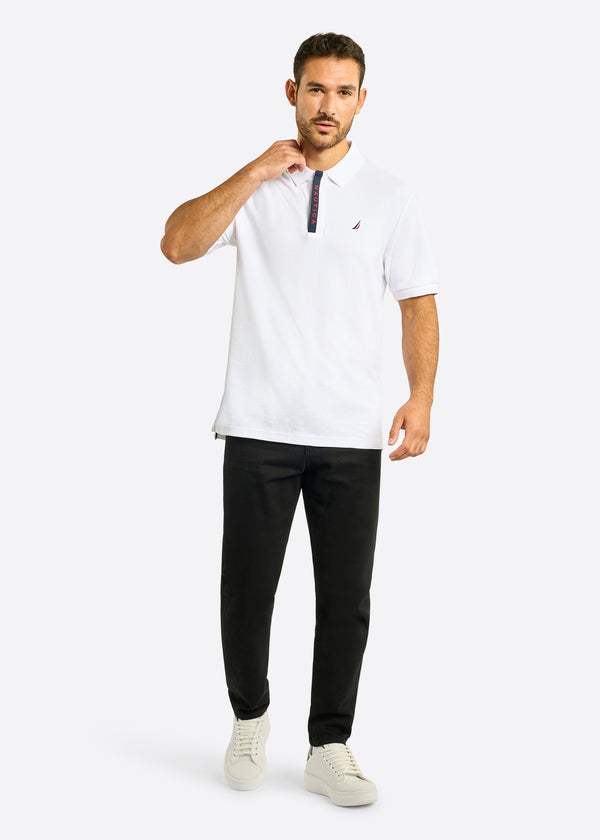 Nautica Competition Linford Polo Shirt - White
