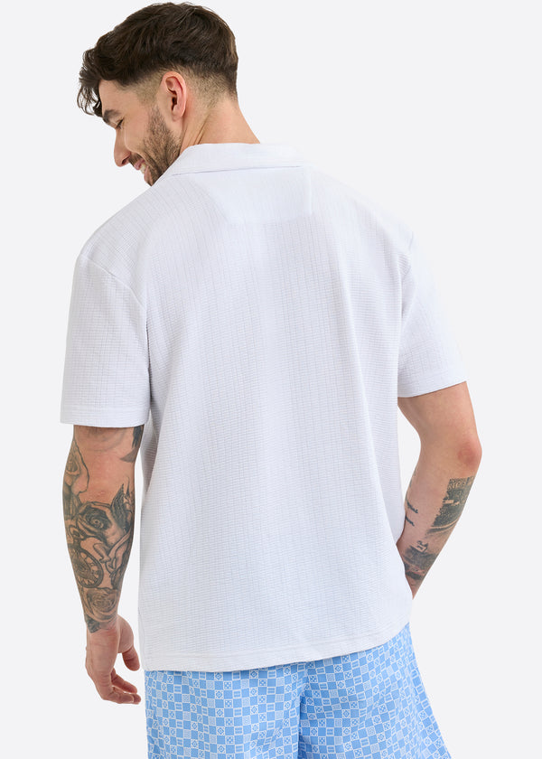 Nautica Competition Lundy Short Sleeve Shirt - White