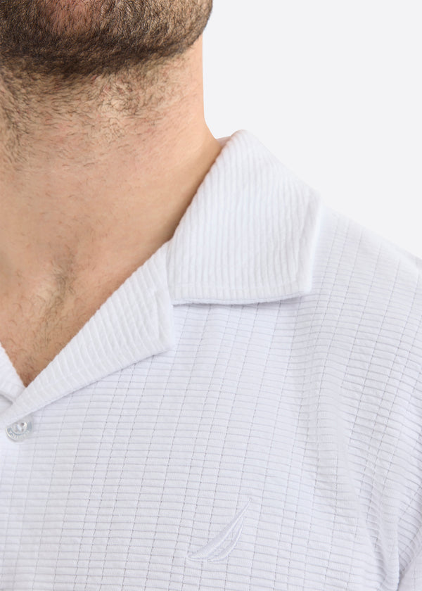 Nautica Competition Lundy Short Sleeve Shirt - White