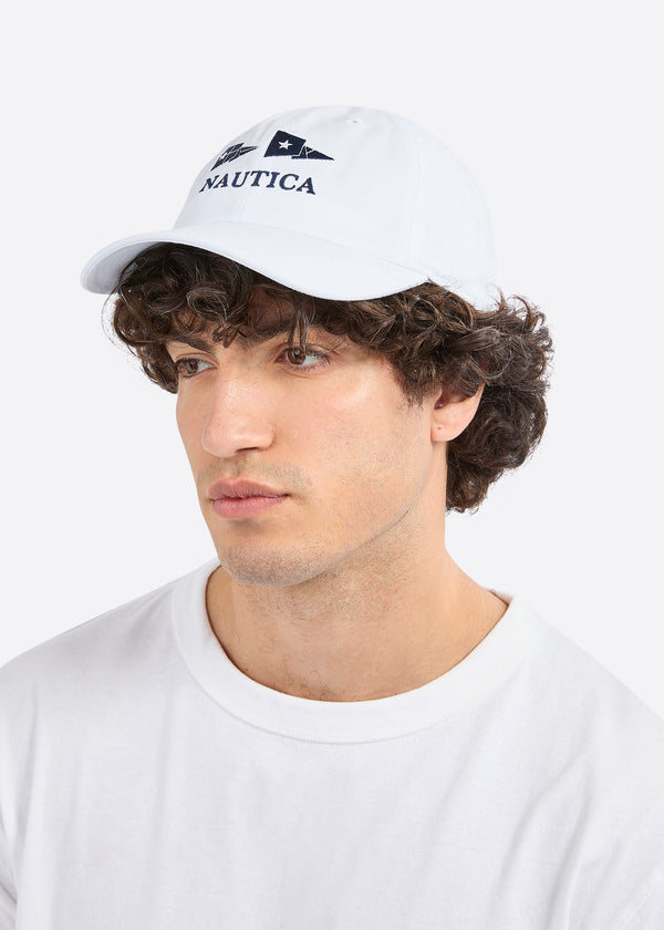 Nautica Competition Malone Strapback Cap - White