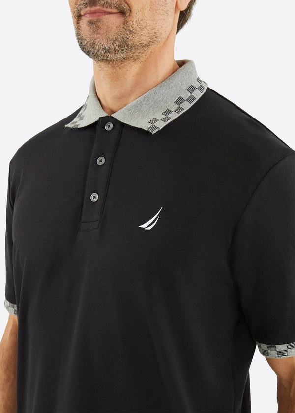 Nautica Competition Maverick Polo Shirt - Black