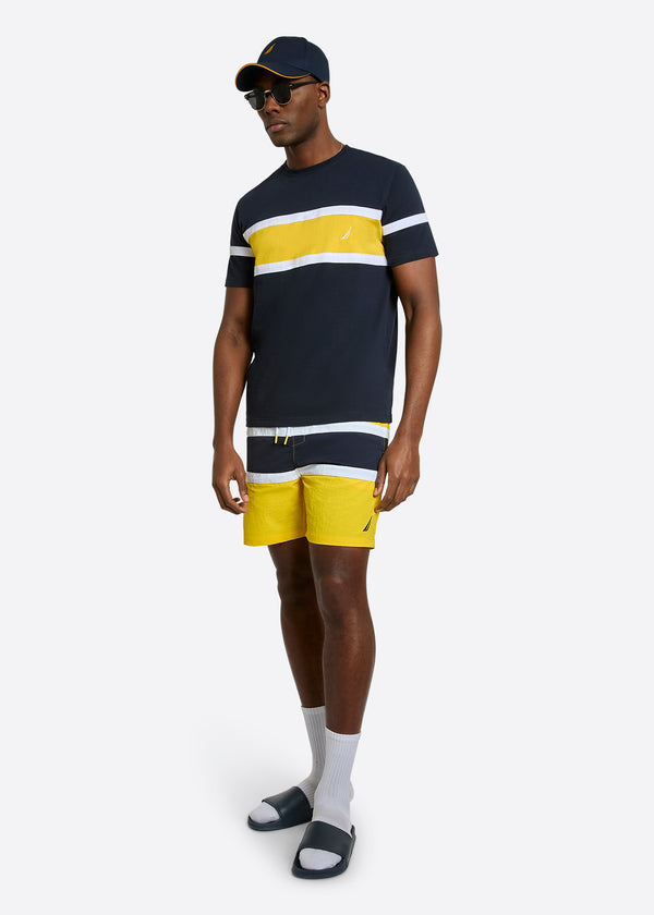 Nautica Competition Mikhail T-Shirt - Dark Navy