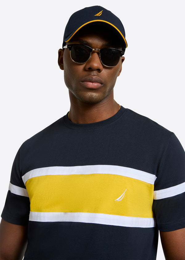 Nautica Competition Mikhail T-Shirt - Dark Navy