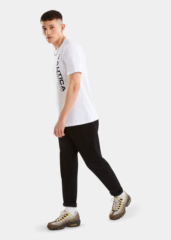 Nautica Competition Morse T-Shirt - White
