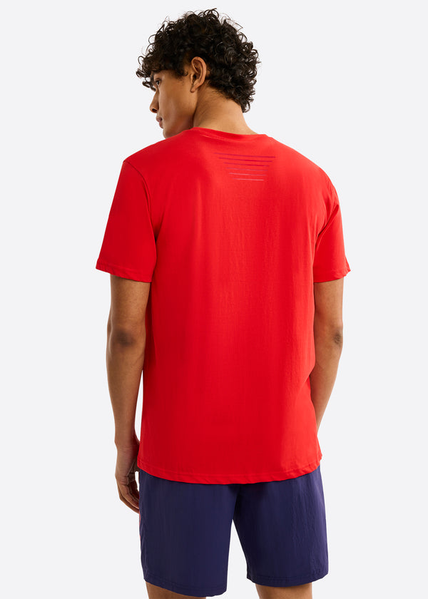 Nautica Competition Newry T-Shirt - True Red
