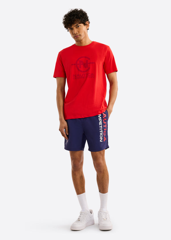 Nautica Competition Newry T-Shirt - True Red