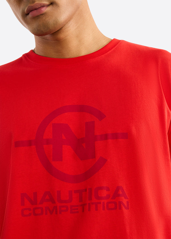 Nautica Competition Newry T-Shirt - True Red