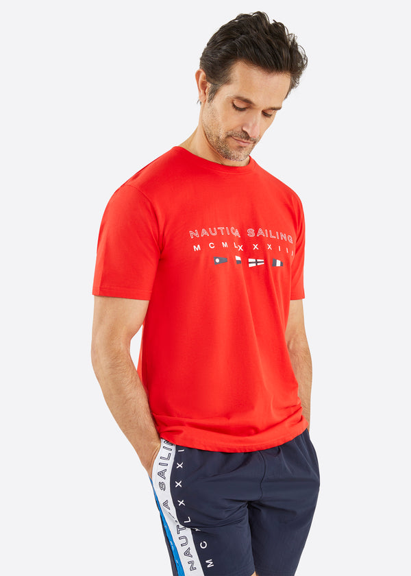 nautica competition Nomos T-Shirt - True Red