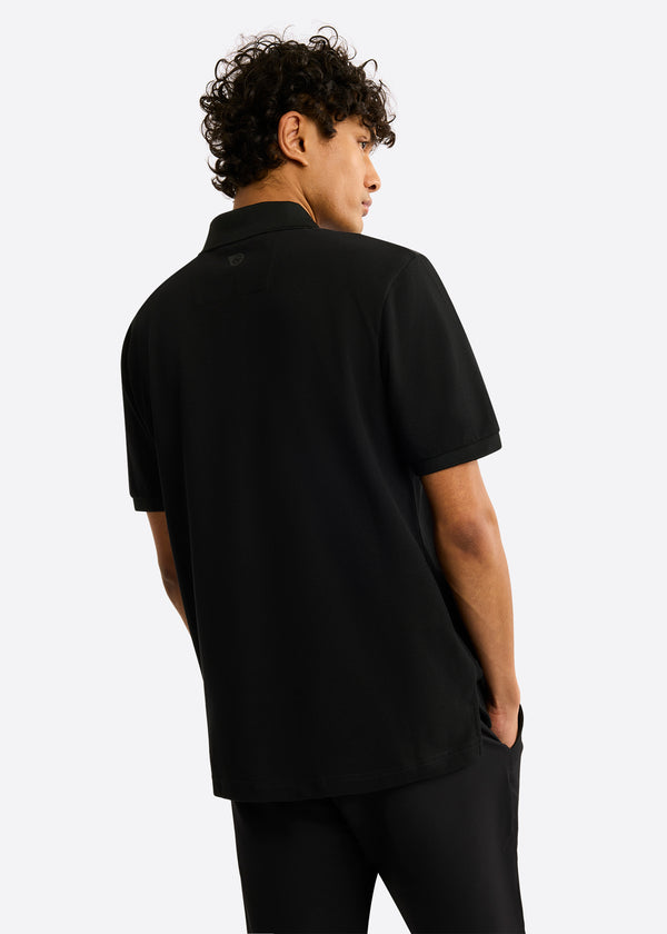 Nautica Competition Patrick Polo Shirt - Black