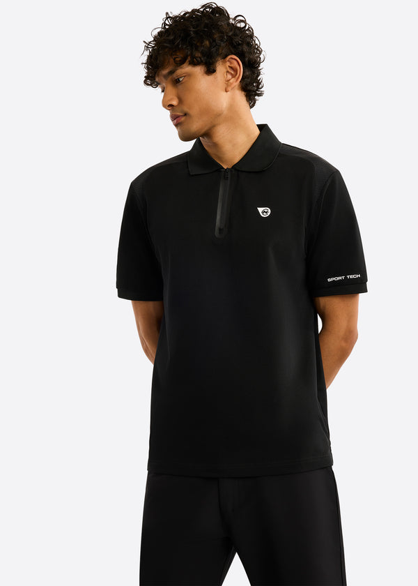 nautica competition Patrick Polo Shirt - Black