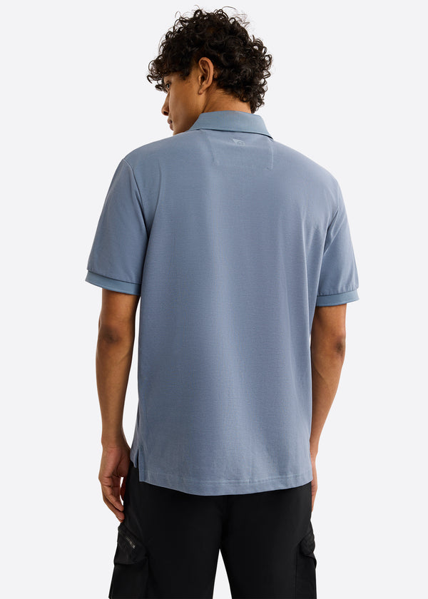 Nautica Competition Patrick Polo Shirt - Slate Blue