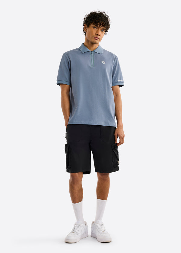 Nautica Competition Patrick Polo Shirt - Slate Blue