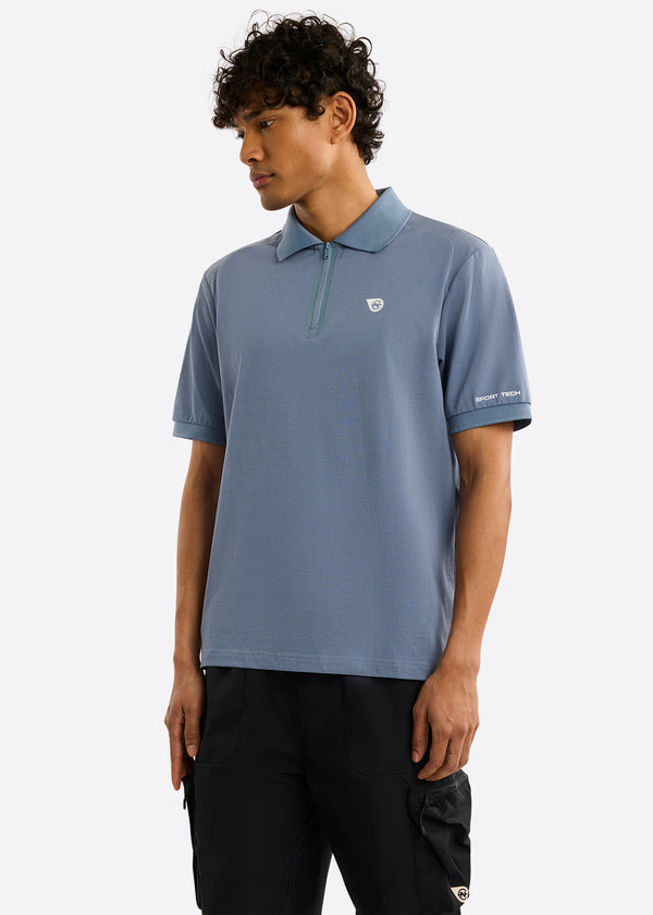nautica competition Patrick Polo Shirt - Slate Blue