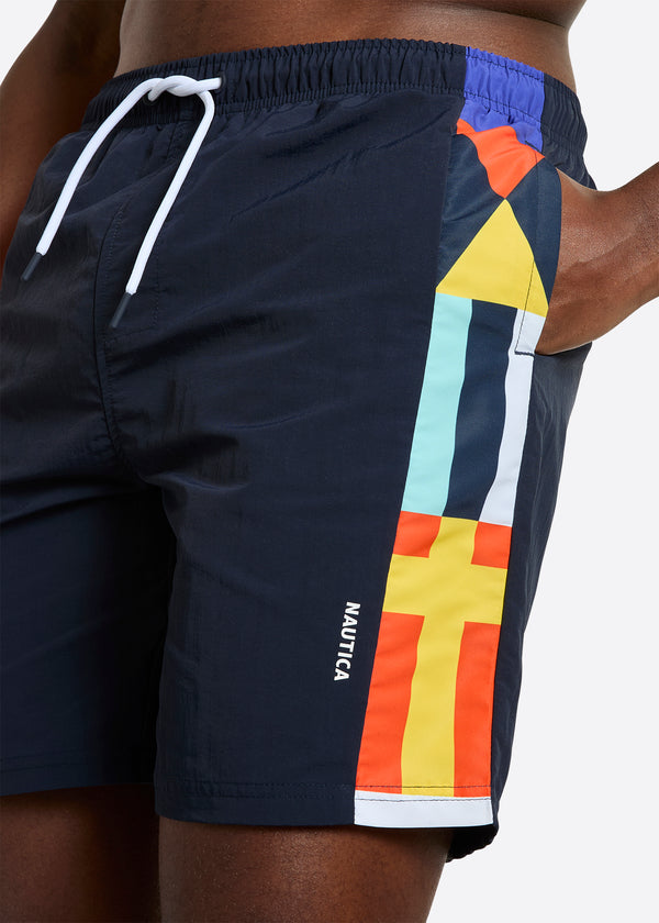 Nautica Competition Pietro 7" Swim Short - Dark Navy