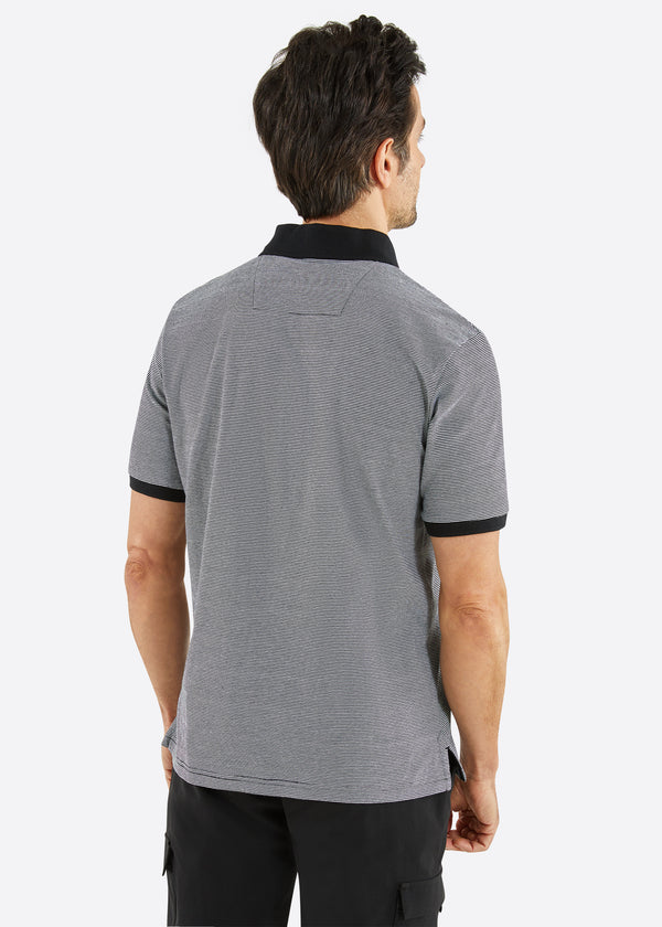 Nautica Competition Quarry Polo Shirt - Black