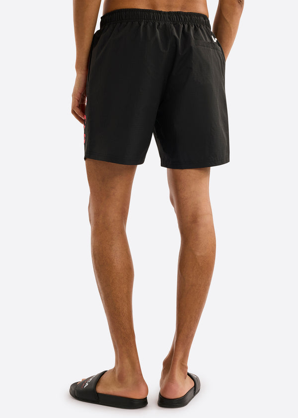 Nautica Competition Ramses 6" Swim Short - Black