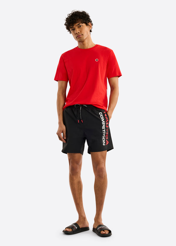 Nautica Competition Ramses 6" Swim Short - Black