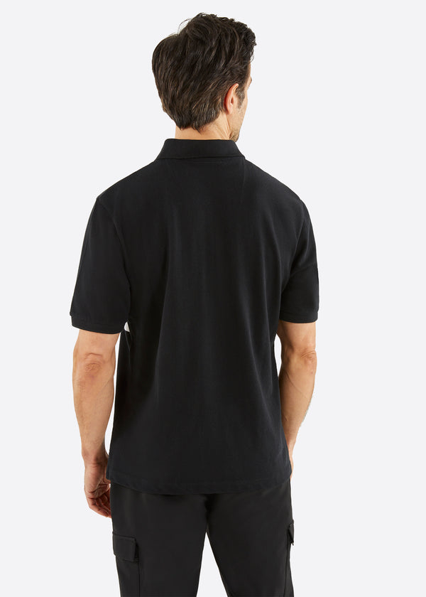 Nautica Competition Rawley Polo Shirt - Black