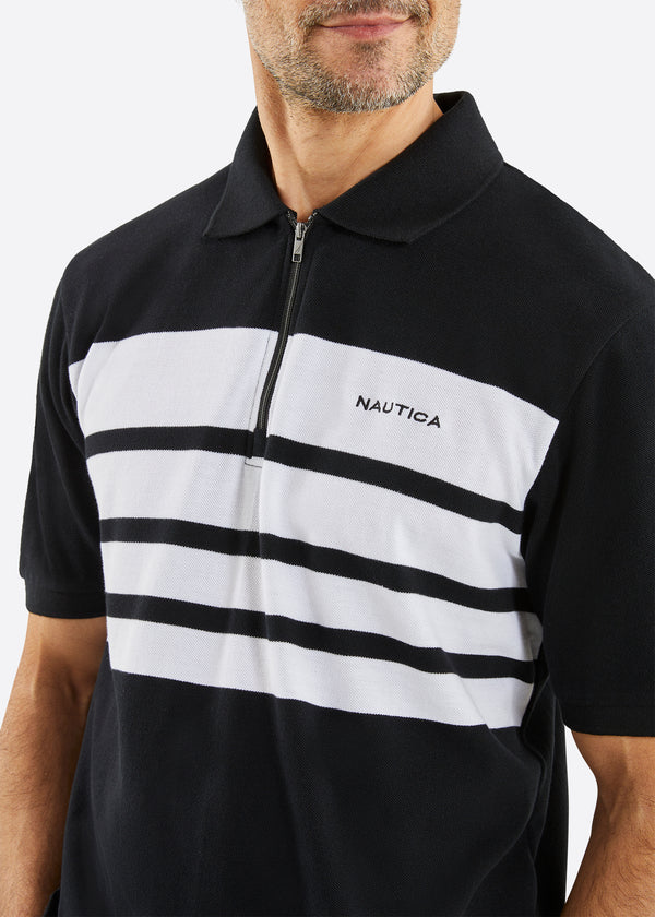 Nautica Competition Rawley Polo Shirt - Black