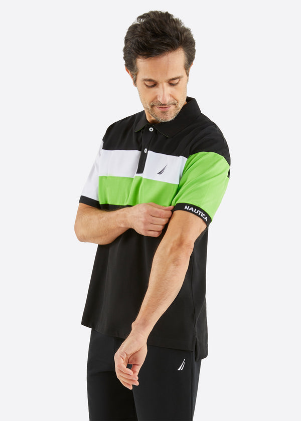 nautica competition Renford Polo Shirt - Black