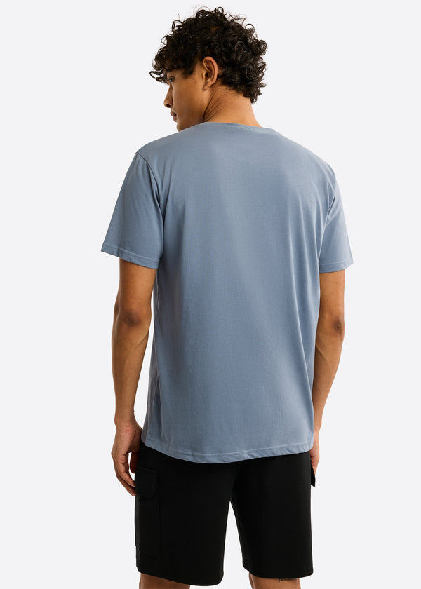 Nautica Competition Sandyford T-Shirt - Slate Blue