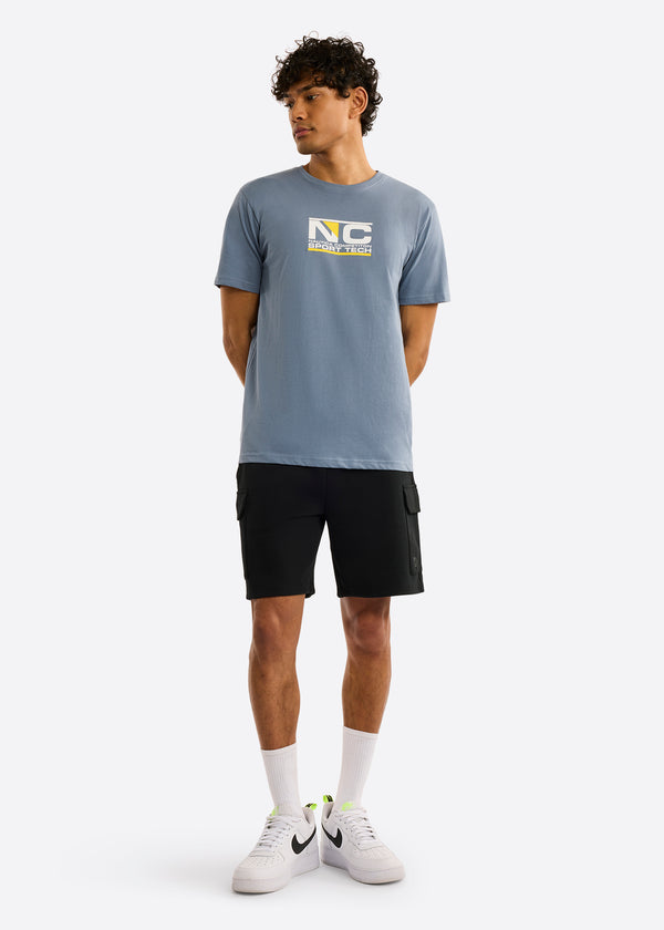 Nautica Competition Sandyford T-Shirt - Slate Blue